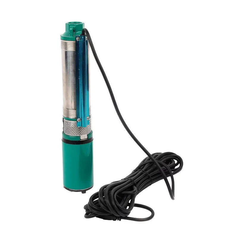 Solar water pump, stainless steel high pressure drilling pump