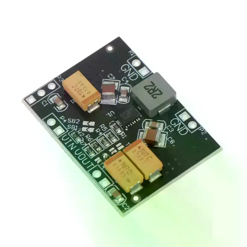 TPS63020 2.5V 3.3V 4.2V 5V Lithium Battery Automatic Step Up Down Module XL63020 Microcontroller Power Low Ripple