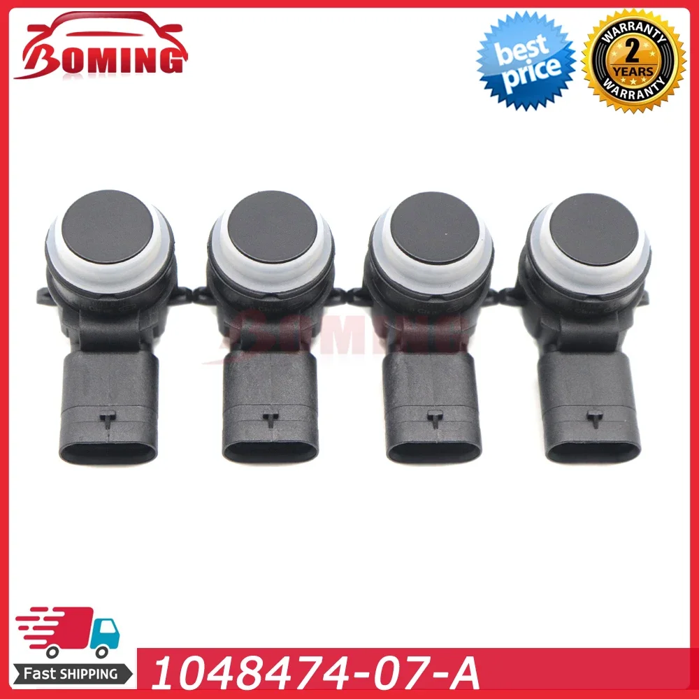 

4Pcs PDC Parking Sensor Bumper Reversing Radar 1048474-07-A For Tesla Model S Model X 2014-2016 104847407A