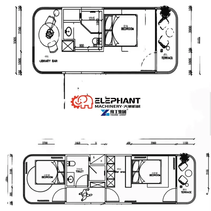 Villa Outdoor Prefab OEM Modular C70 Airship Pods Tiny Prefabricated Mobile Commercial Space Capsule House