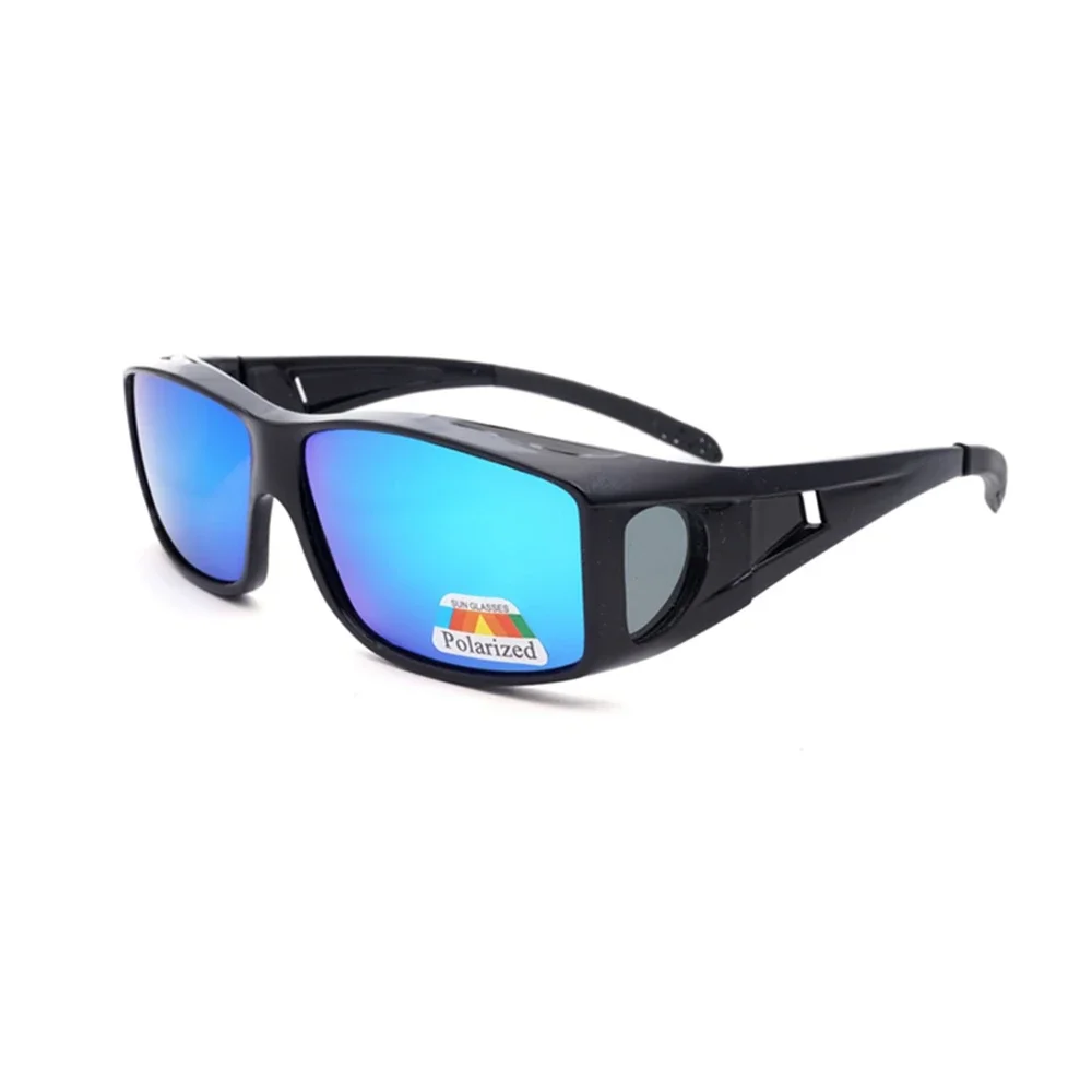 

2023 Polarized Sunglasses Men Wear Over Myopia Prescription Glasses Fishing Eyewear Vintage Night Vision Driving Goggles