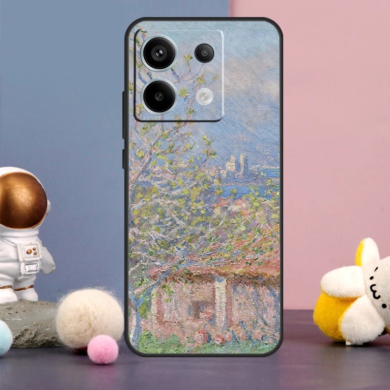  Claude Monet Cool Case For Xiaomi Redmi Note 9 10 11 12 13 Pro Plus 12S 11S 10S 9S Remdi 12 13 C 9C 10C Cover