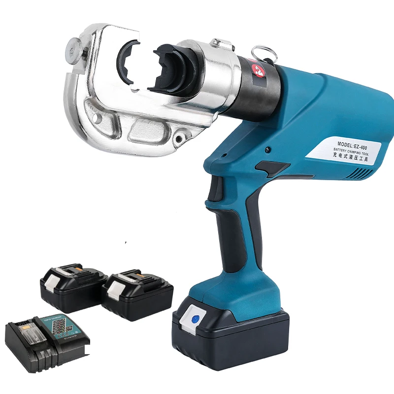 

Battery Powered Two in One 18V EZ-400 Hydraulic Crimping Tool Crimper Battery Powered Hydraulic Cutting Tool