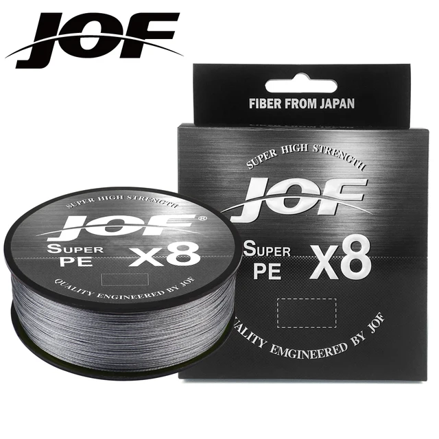 JOF Multifilament Fishing Line 8 Strands 500M 300M 150M Carp Fishing Goods 15-100LB PE Pleciona żyłka Akcesoria do wędkarstwa morskiego 8X