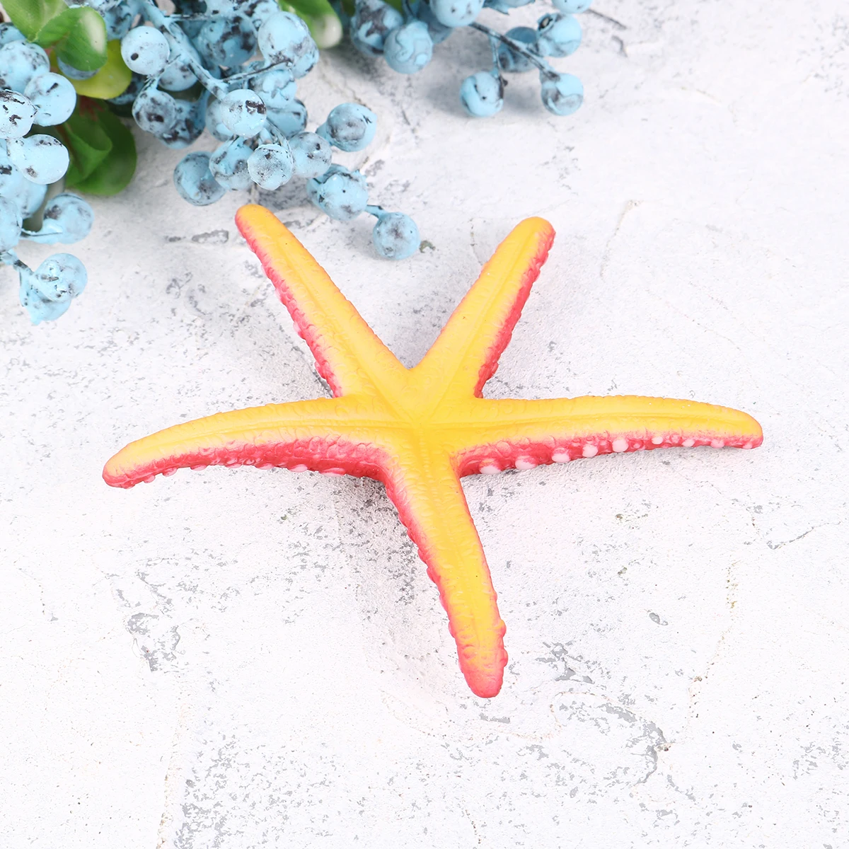 

Simulated Luminous Aquarium Decoration Plastic Fish Tank Ornament Red Sea Decor Sea Star Plastic Landscape