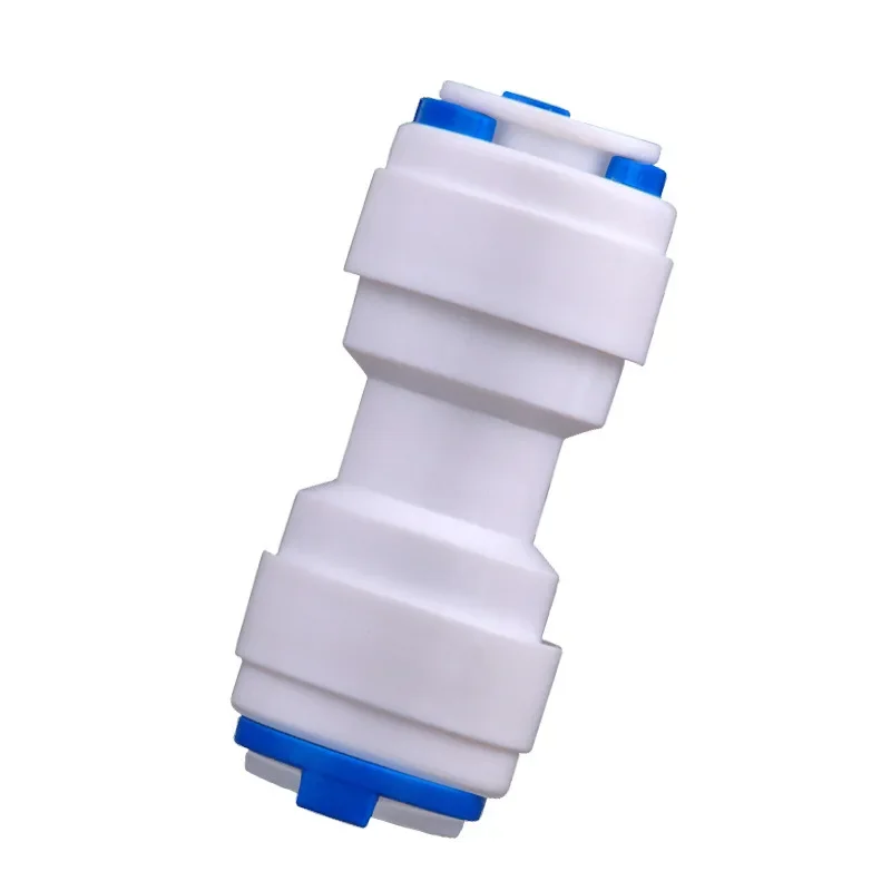 

Fit 1/4" 6.35mm OD Tube Straight Food Grade POM Quick Fitting Connector For Aquarium RO Water Filter Reverse Osmosis System