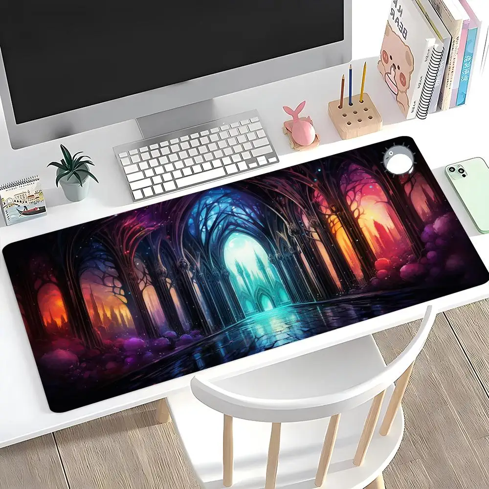 

Fantasy Castle Plus Большой нескользящий резиновый коврик для мыши