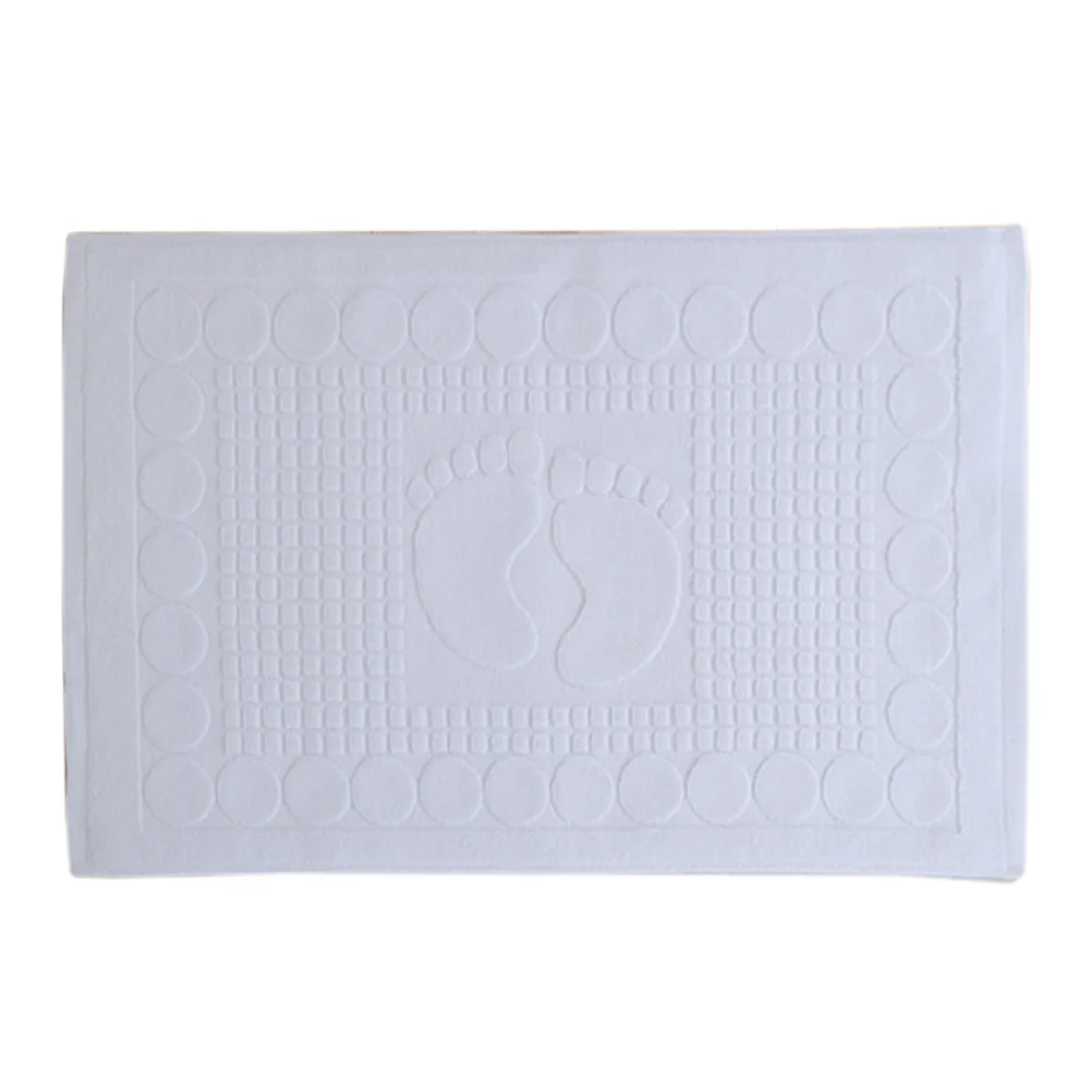 

Soft Cotton Floor Mat with High Absorption Anti-Slip Surface Ideal for Bathroom Bedroom Living Room Hotel Hospital Flooring