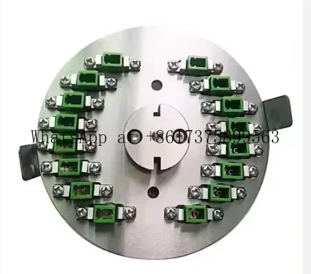 High Precision LC-APC-12 Fiber Optic Polishing Fixture, Special Polishing Jig for Optical Cle Connector