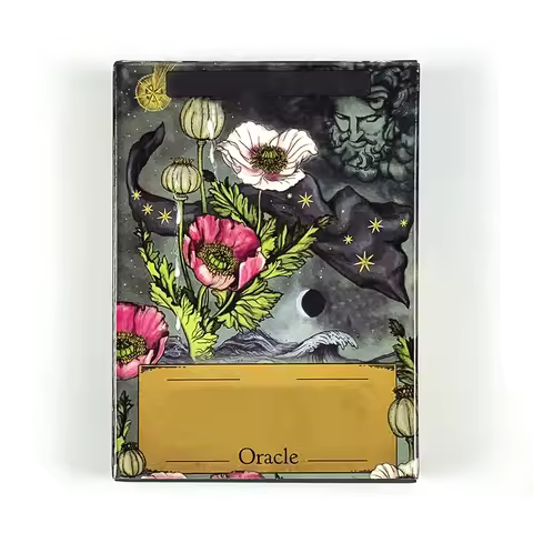 Hot-selling Oracle Deck 55 Cards Family Gathering Card Game Fate Prediction Divination Board Playing Game Holiday Games
