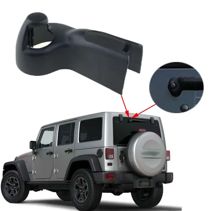Akcesoria samochodowe Osłona nakrętki ramienia tylnej wycieraczki 68002491 AA dla Jeep Wrangler 2010 JK Mopar