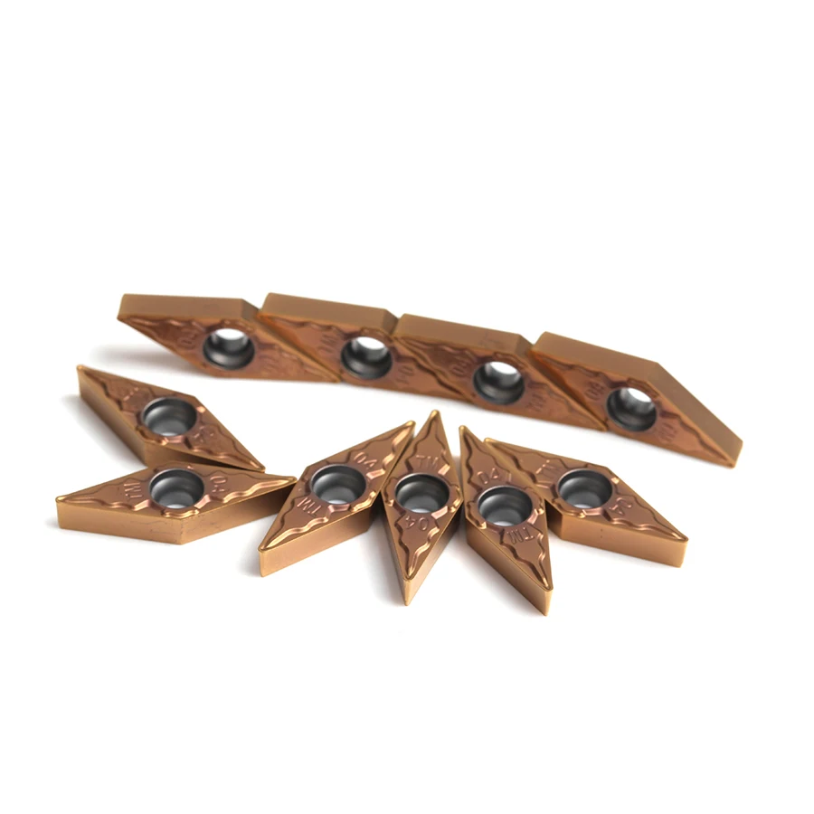 VBMT110304 VBMT110308 TM NK7225 inserti per tornitura di alta qualità inserti per taglio in metallo duro ad alta durezza utensili speciali per tornio CNC
