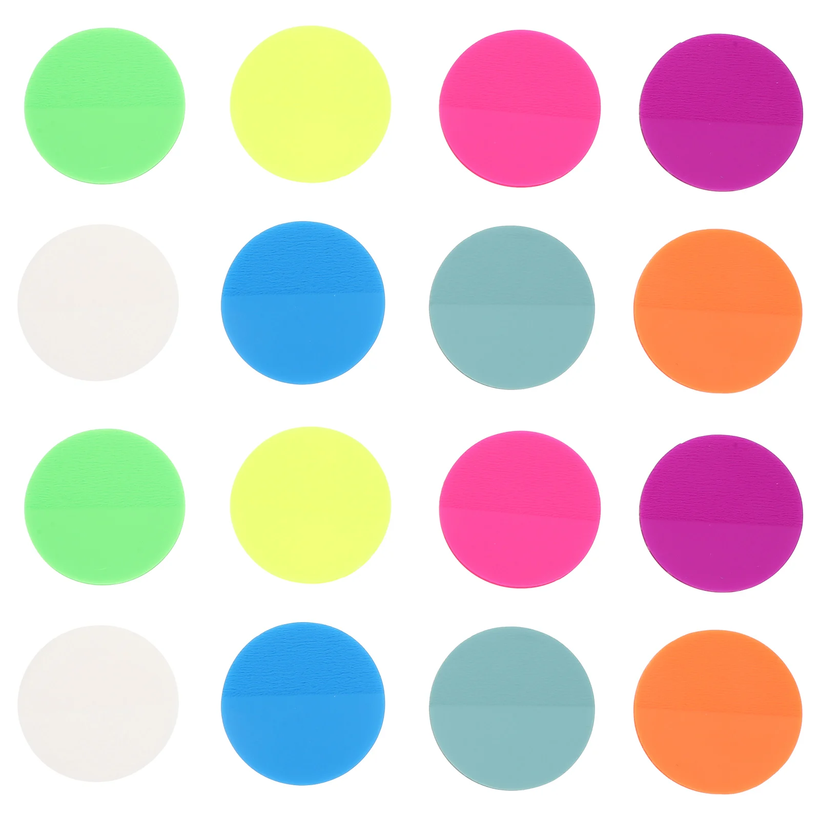 400 Sheets Round Adhesive Memo Label Write on Self Stick Notes for to Do List Important Messages School Office Home Organization