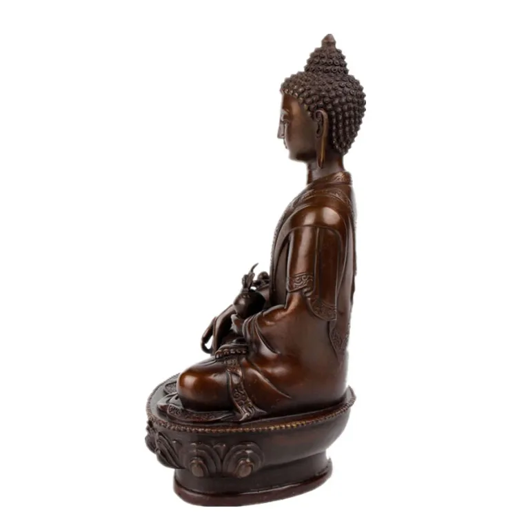 Temple Buddhist bless family home Safety wealth efficacious Pharmacist Buddha the Medicine GOOD statue