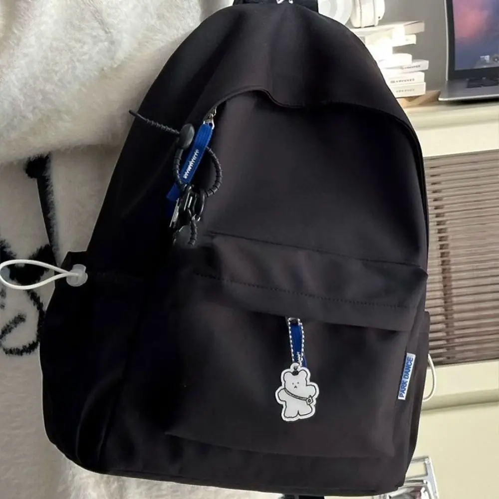 Simple Large Capacity Backpack Nylon Ultra-light Bookbags Travel Knapsacks