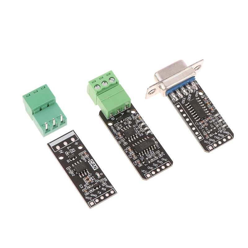 1Pc Stable RS232 RS485 CAN To TTL Serial Port Converter Adapter Communication Module For Microcontroller MCU 3V To 5V TVS DB9