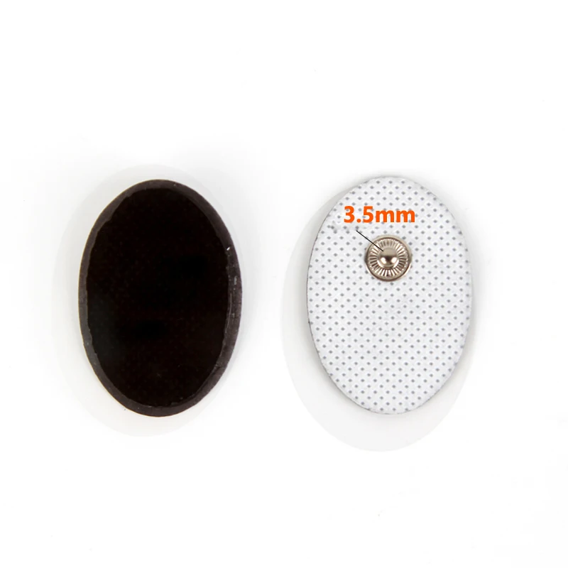 Mini Button Electrode Pad Patch Sticker Pulse Low Frequency Massager Electrode Stick Self-adhesive for TENS Physiotherapy