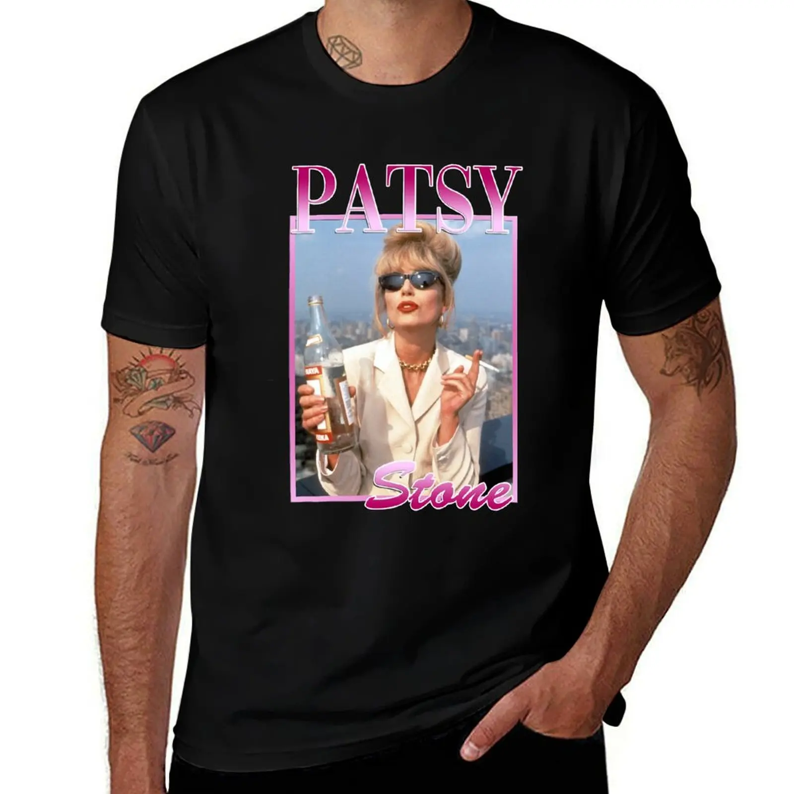 

Футболка Patsy Stone Ab Fab, мужская футболка, дизайнерские хлопковые футболки, футболка высокого качества