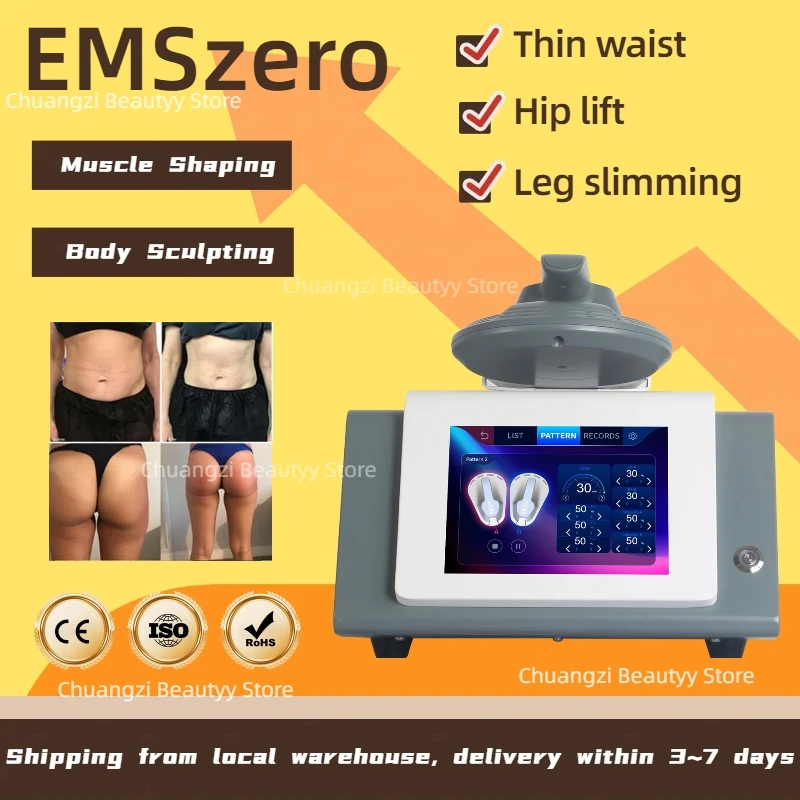 

2024 Emszero 6500w Portable NEO Professional Electromagnetic Stimulation Fitness Equipment Nova Rf Muscle EMS Hiemt