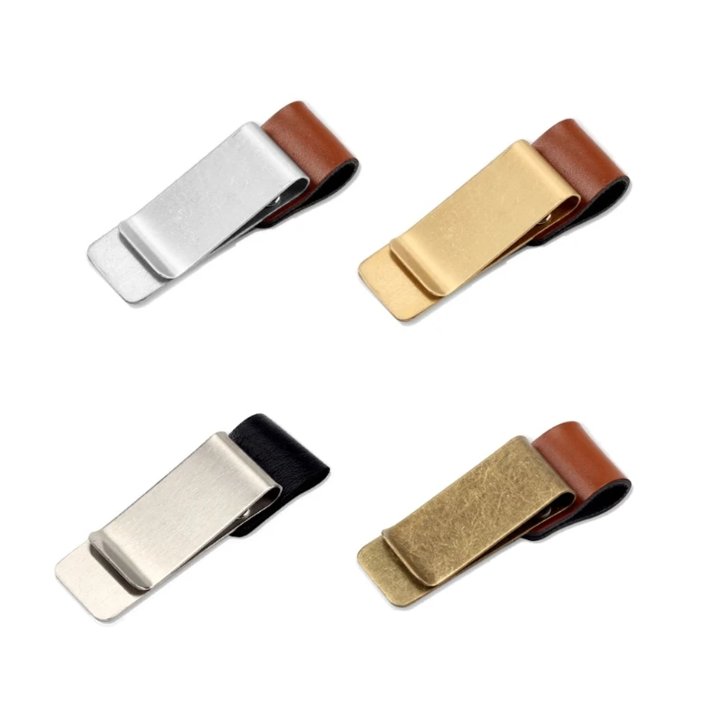 10 ชิ้น/เซ็ตปากกา Looped ปากกาคลิปปากกาโลหะ Looped ผู้ถือโน้ตบุ๊คปากกาปากกาคลิปอุปกรณ์สำนักงานสำหรับสมุดบันทึก