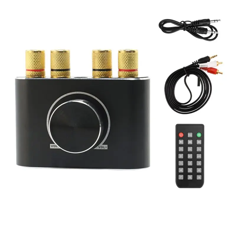 

Модуль стереоусилителя Y43A, аудиоусилитель с USB-входом для U-дисков, модуль усиления звука для колонок и компьютеров