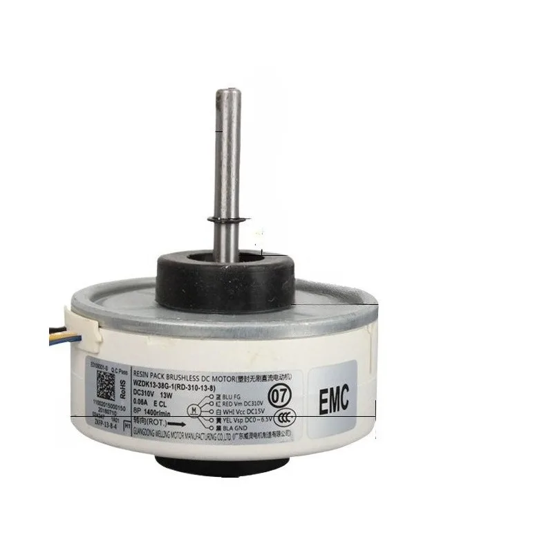 WZDK13-38G Adapted To Variable Frequency Air Conditioner Full DC Brushless Motor Indoor Unit PG Fan DC310V