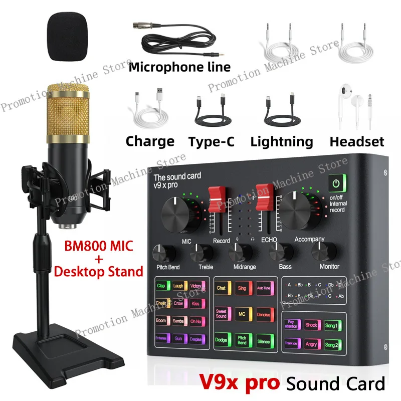 V9X Pro Sound Card …
