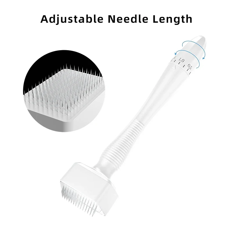 جديد 140A قابل للتعديل إبرة مجهرية ديرما ختم 140 دبابيس إبر ديرما ختم العناية بالبشرة الاستخدام المنزلي للوجه الجمال العناية الشخصية #3