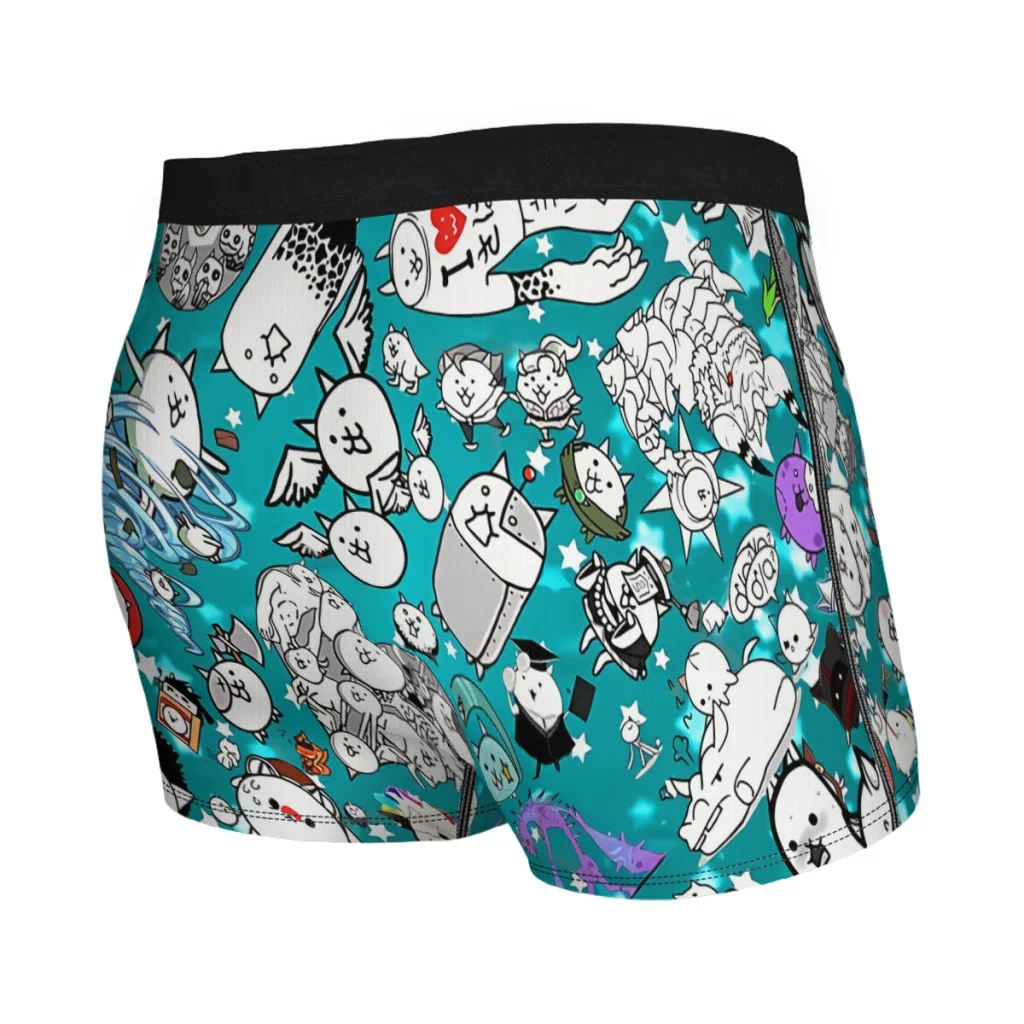 College Battle Cat Underpants Cotton Panties Men's Underwear Ventilate Shorts Boxer Briefs