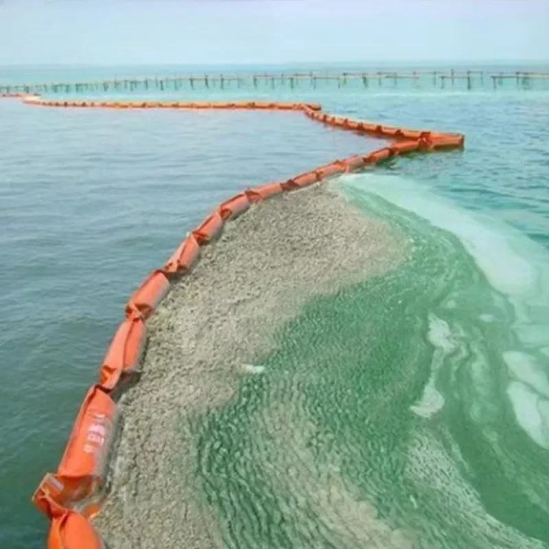 Durable mud curtain for river dredging and water purification