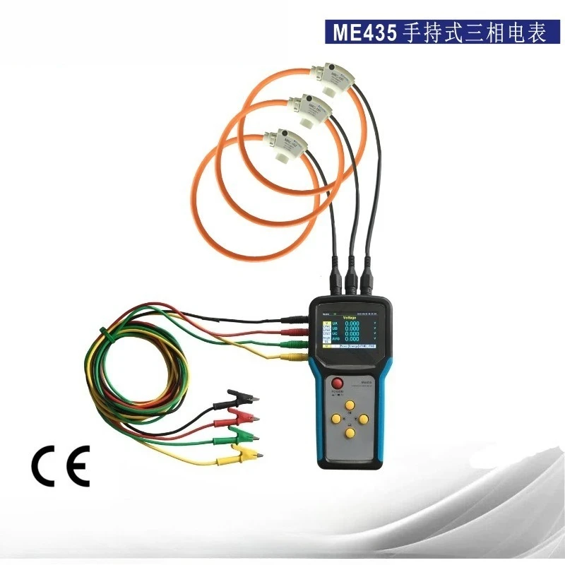 ME435 Analyser Electric Energy Meter Three Phase Watt Meter