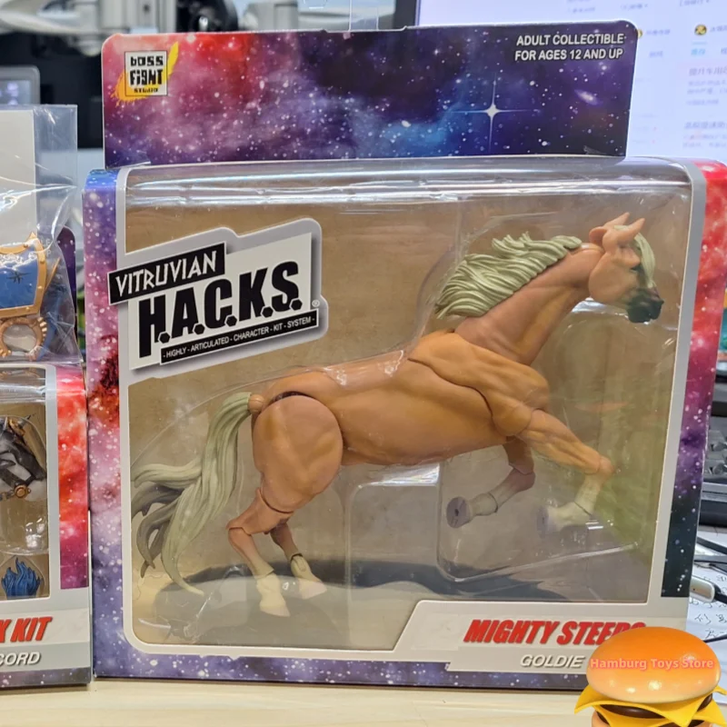 

BFS Mabo 1/18 Black Horse White Horse Silver Horn Red Deer Vest Effect Package Holiday Gift