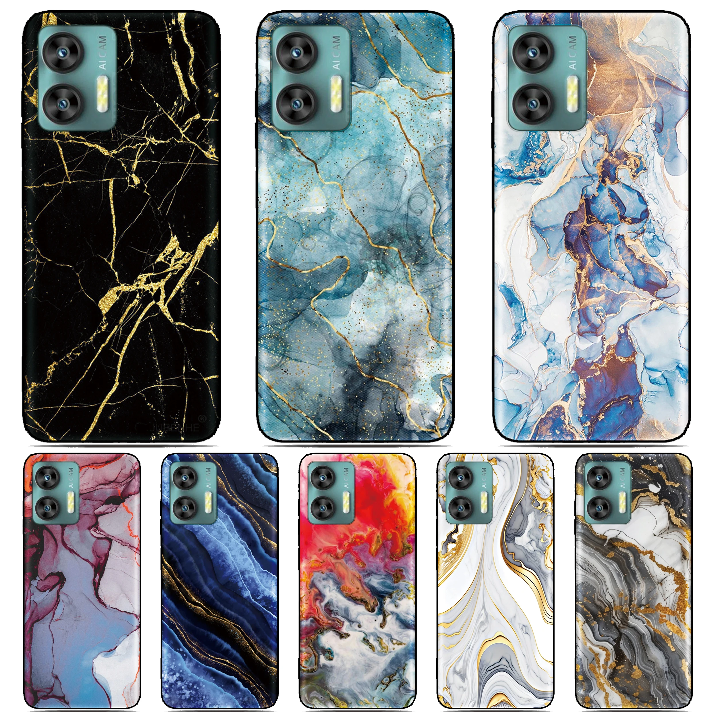 

Marble Art Skin Cover For Realme C85 15 Pro 5G C75 C51 C53 C63 C65 C67 C31 C30 C35 C55 C33 4G C21 C12 Reno 8T 10 8 7 Phone Case