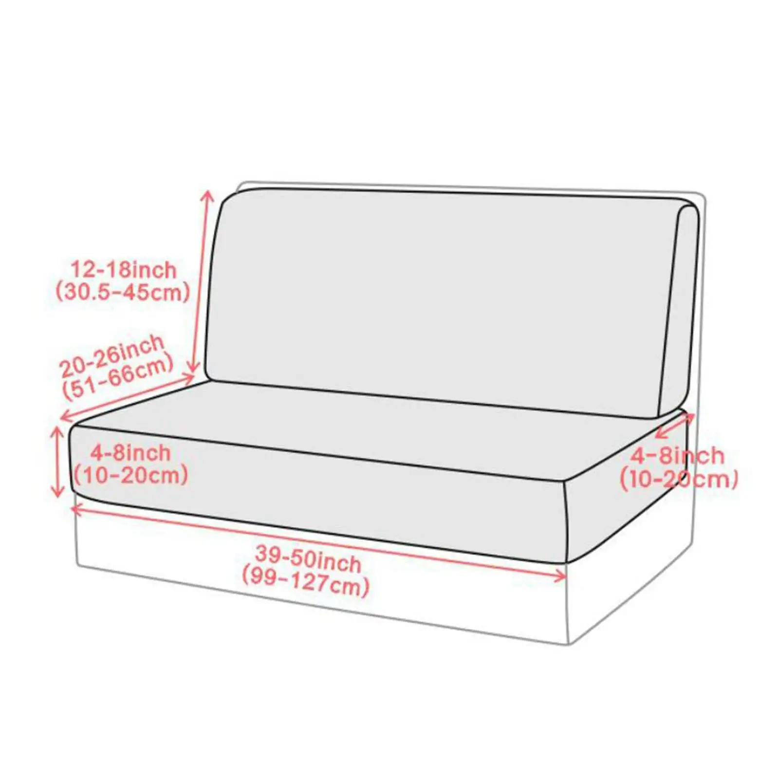 Generieke Rv Dinette Kussenhoezen Polyester Comfortabele Bank Meubelbeschermer Ademend Met Riemen Rekbare Vervanging