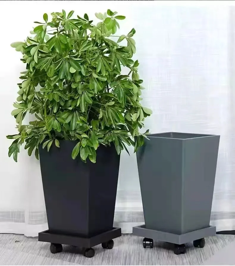 

Собранная большая приподнятая садовая кровать, белый ящик для цветов, приподнятый пластиковый квадратный горшок для цветов