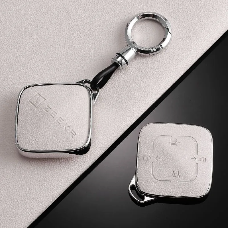 

High End 4 Buttons Car Remote Control Key Case Cover For Zeekr 001 X 2021 2022 2023 2024 for ZEEKR 001 009 Interior Accessory