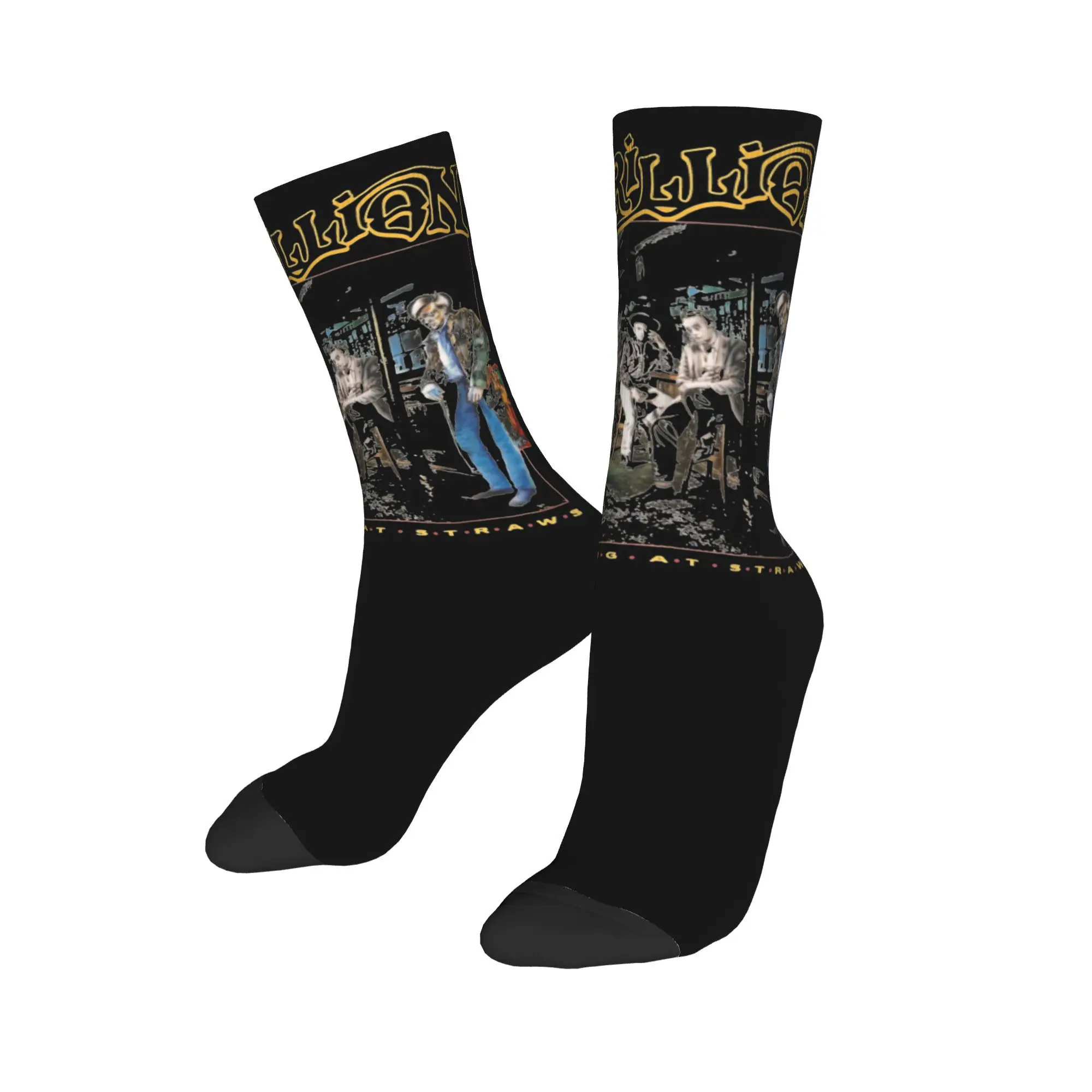 

Brithis Rock Marillion band Socks Accessories For Men Women Crew Socks Cute Wonderful Gifts