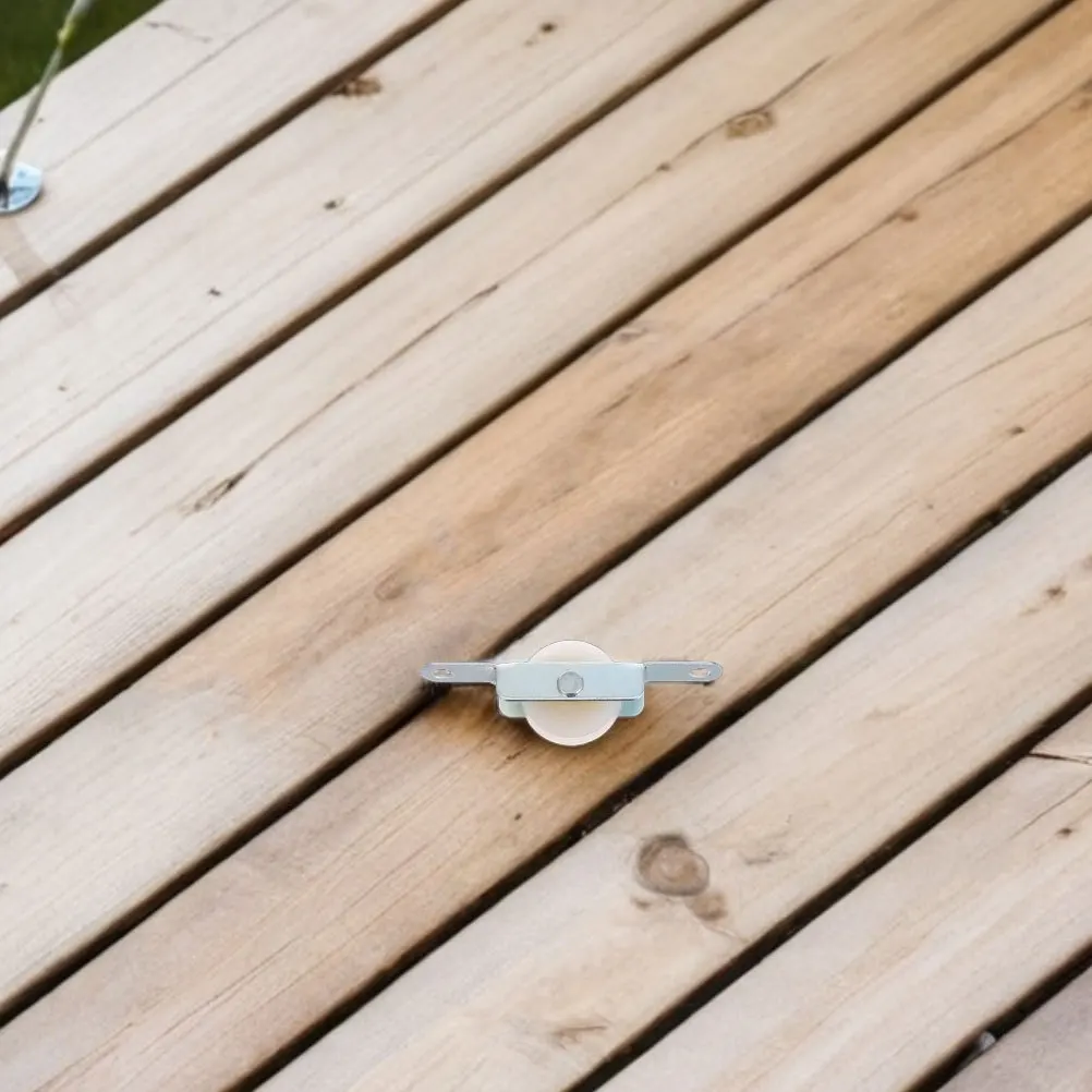 

8Pcs Outdoor Umbrella Replacement Parts Sliding Support Bracket Rope Pulley for Patio Garden Balcony Parasol Accessories