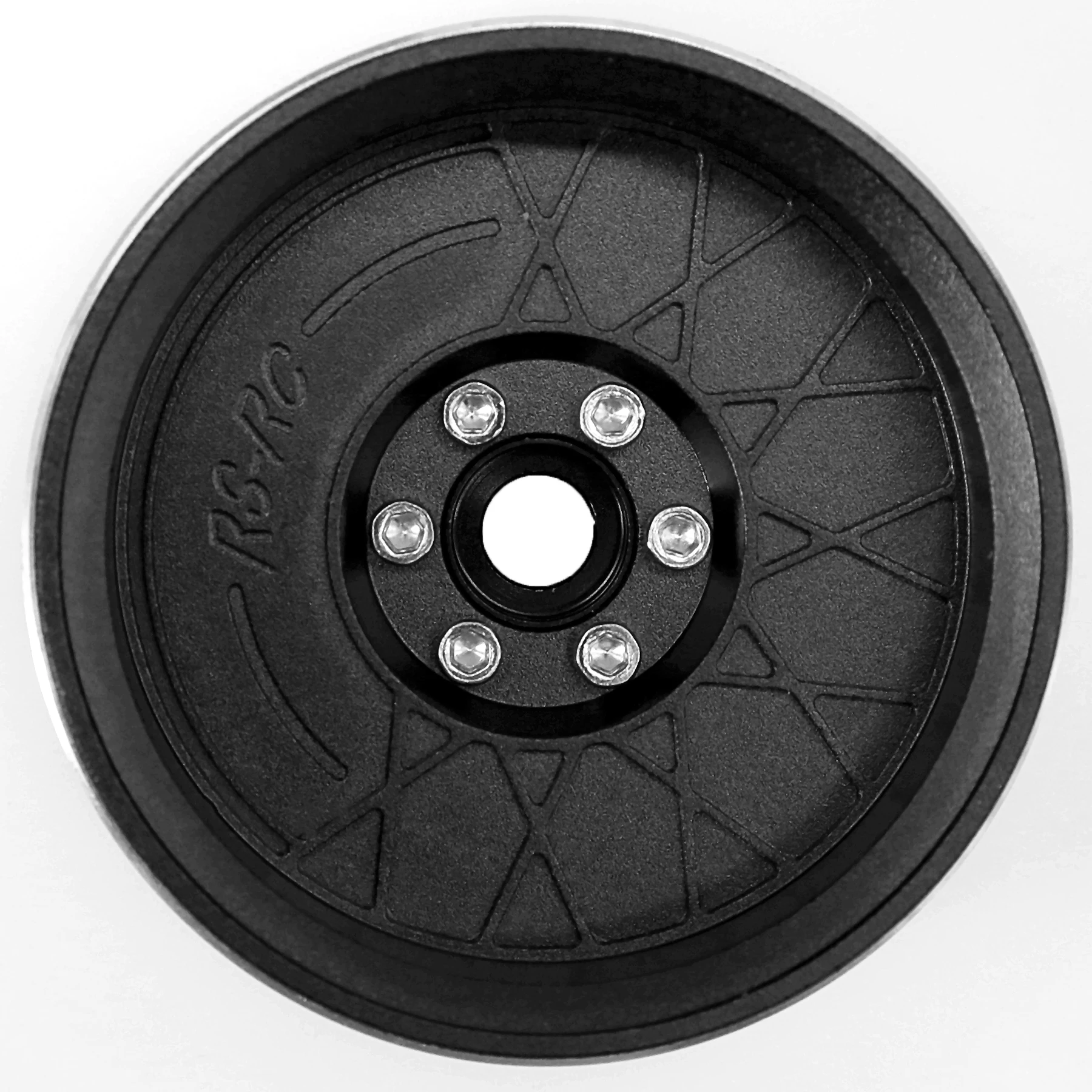 RS 2.2インチCNCアルミ合金ビードロックホイールリム 1/10 RCクローラーカー SCX10 Axial SCX10 Wraith TRX-4 D90 アップグレードパーツ用