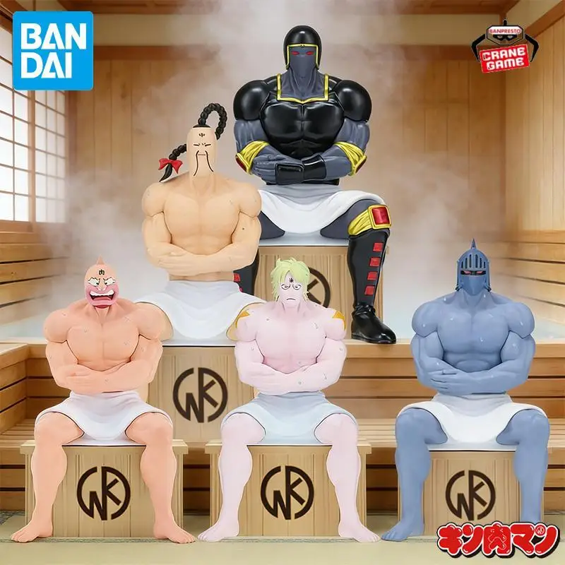 

Оригинальные фигурки Bandai Banpresto Kinnikuman: Терриман, Варсман, Раменман в дизайне «Сауна». Аниме-фигурки, мультяшные куклы, игрушки, подарок.