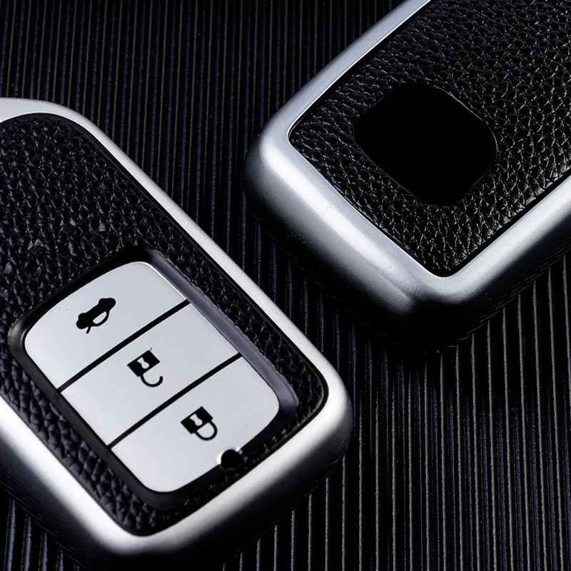 2/3/4 Buttons Remote Car Key Case for Honda Civic Accord Vezel Fit CRV HRV Crz Hrv Polit Jazz Jade Key Cover Fob Accessories - Image 4