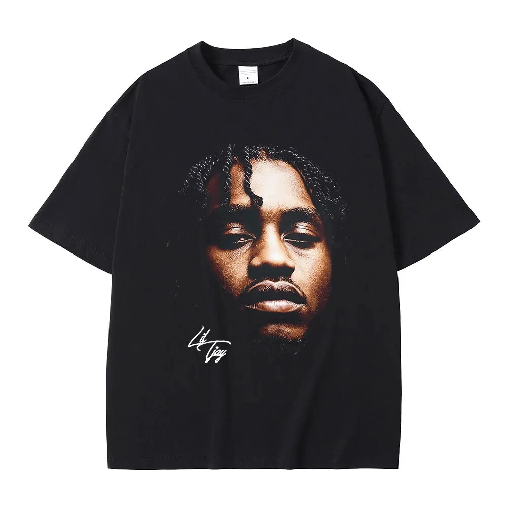 

Rapper Singer Print Graphic T-shirt Men Women's Fashion Hip Hop Vintage T-shirts Cotton Short Sleeve Oversized O-Neck T Shirt