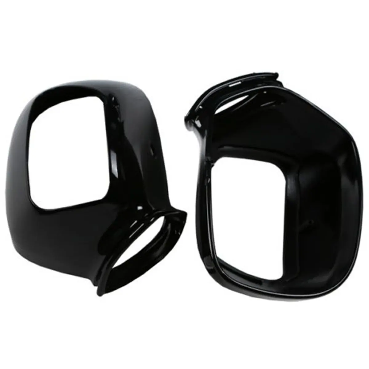 Rear View Mirrors Cover Fit For Honda Goldwing 1800 GL1800 2001-2017 ABS