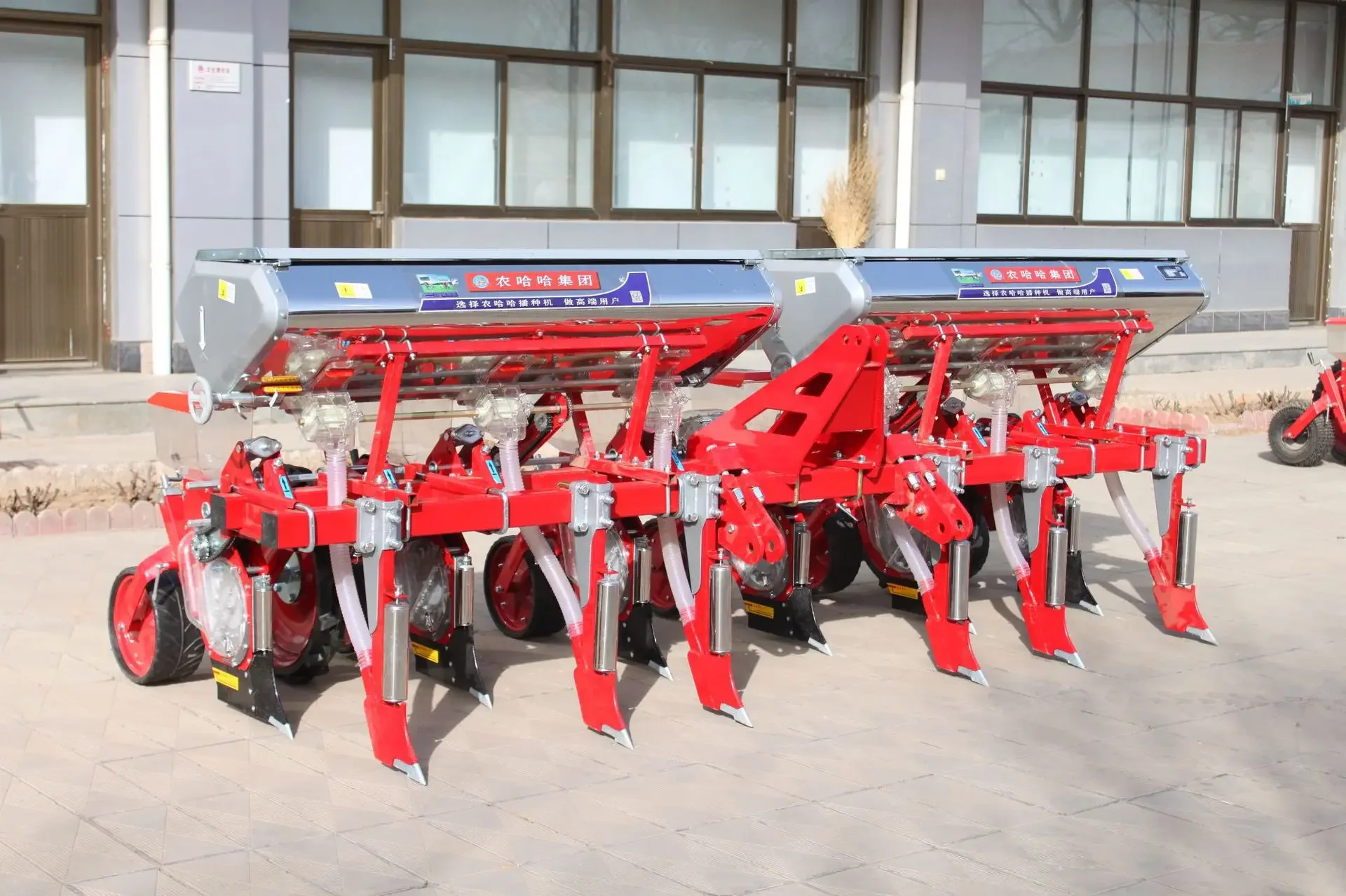 seed planter 6 Rows Seeder/Planter Agricultural Machinery with Fertilizer for Wheat/Corn/Soybean