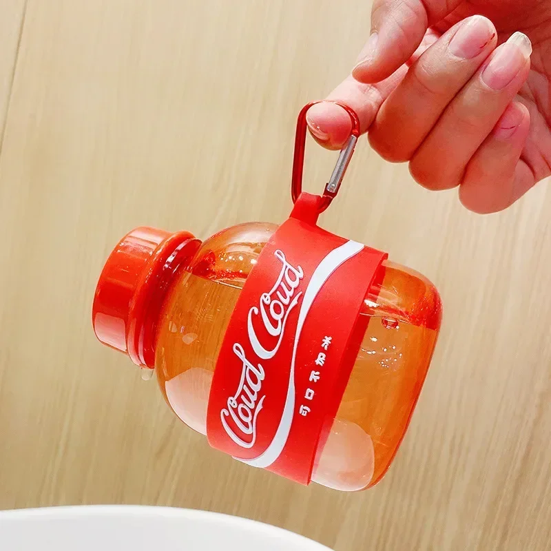 Mini Water Bottle Cute Coke Water Bottle For Girls INS Style Outdoor Portable Plastic Water Bottles Creative Gifts For Friends