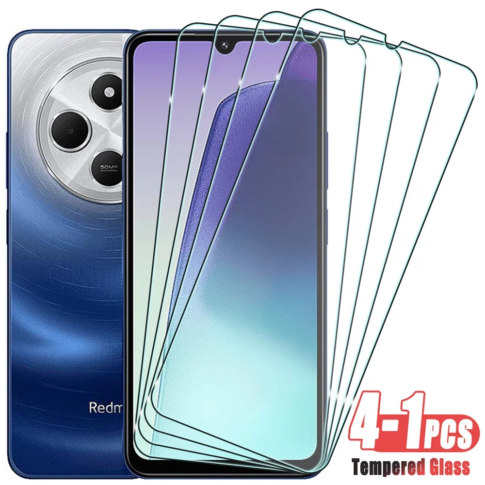 4-1 Stück HD-Displayschutzfolie für Xiaomi Redmi Turbo 4 14C 13 C R 12 11A 10 9 C 8 A 10X 4G 5G 9A 9T 9AT 14R 9H gehärtetes Glas