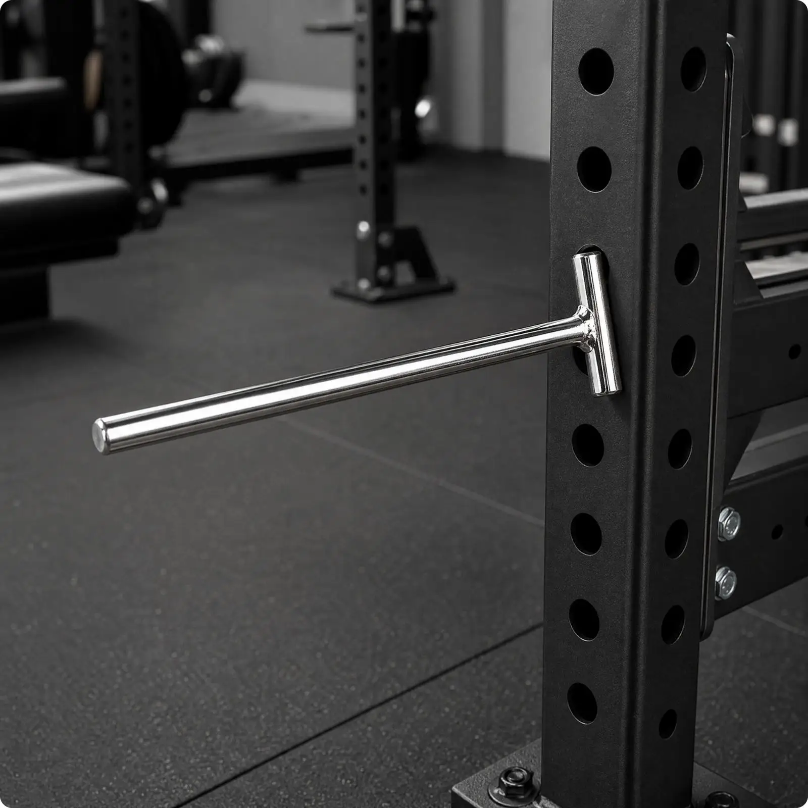 Carbon Steel Fitness Hook for Squat Rack T Bar Gym Resistance Band Anchor Home Workout Stable Mount