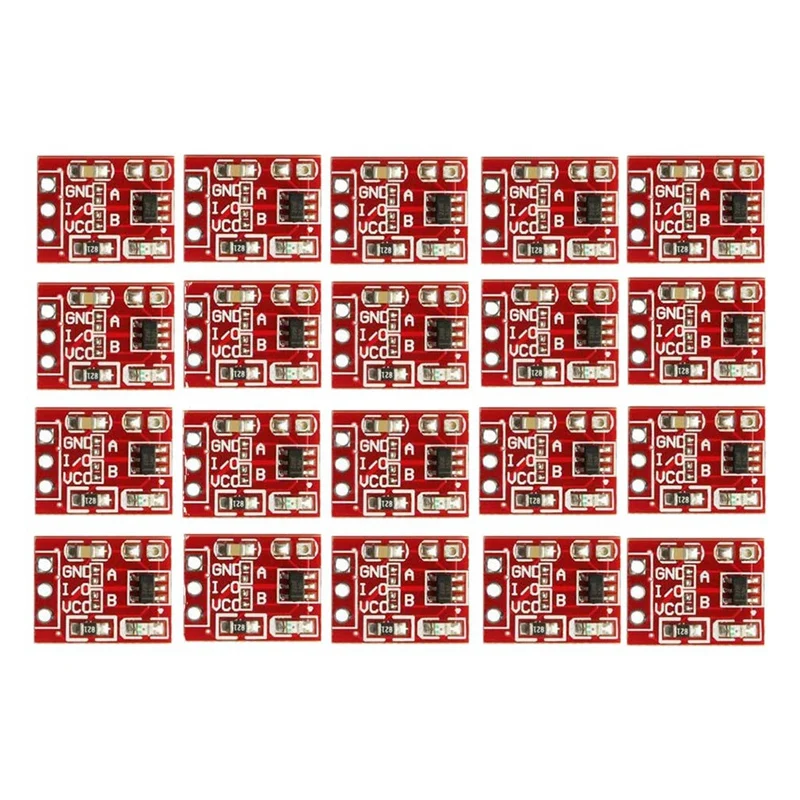 20PCS TTP223 Touch Button Module Capacitor Type Single Channel Self Locking Touch Switch Sensor