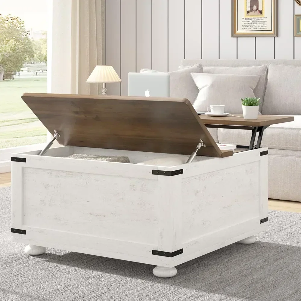 White Coffee Table Reliable Performance Easy to Use Easy Installation Stable Structure Premium Quality Durable Build