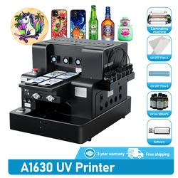 A4 UV Printer UV DTF Flatbed Printer L805 UV Printing Machine UV DTF Transfer Sticker Print For Acrylic Metal Wood UV Printer A4